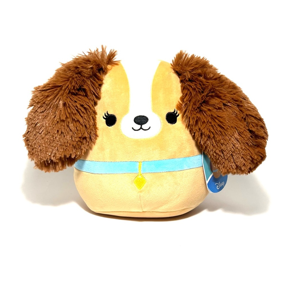 NWT SQUISH Lady Disney Movie Soft Plush Cocker Spaniel Dog Toy